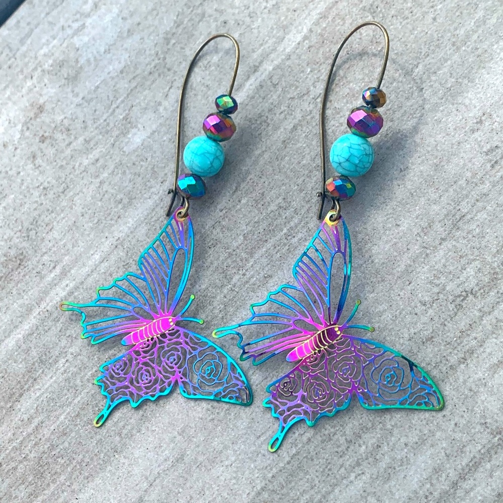 My Butterfly Earring Collection.